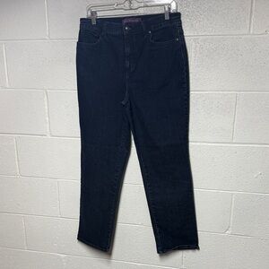 Gloria Vanderbilt Women's Dark Blue Amanda Jeans